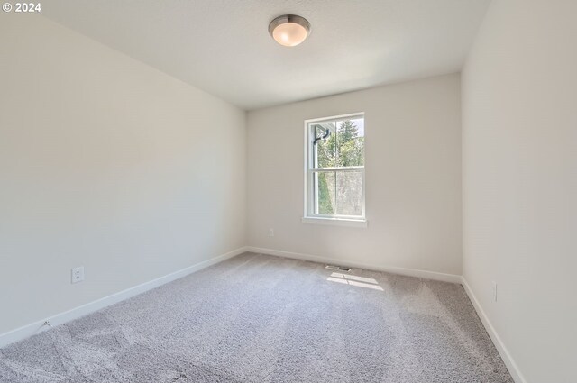 spare room with carpet