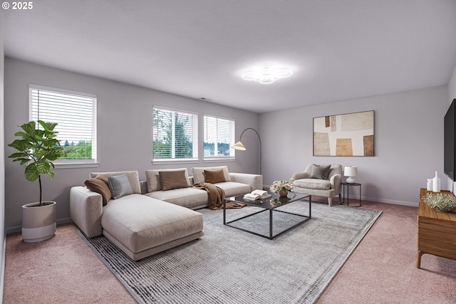 100 Running Dogs Ln, Saint Helens, OR 97051 - living area with carpet flooring and baseboards
