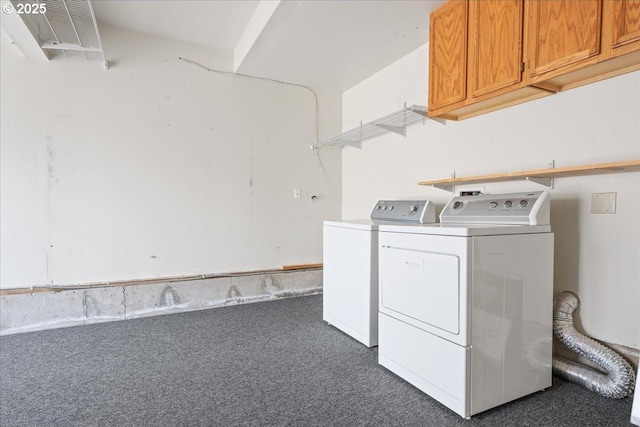 5249 NW 173rd Pl, Portland, OR 97229 - washroom featuring cabinet space and washer and dryer