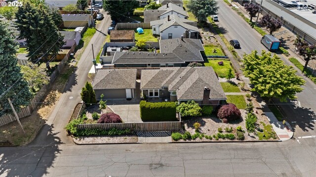 view of subject property