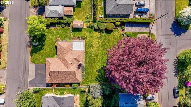 drone / aerial view