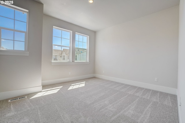 17955 SW Howlock Ln, Beaverton, OR 97007 - spare room featuring carpet flooring, baseboards, and recessed lighting