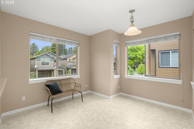 1544 SW 175th Ave, Beaverton, OR 97003 - sitting room featuring plenty of natural light, baseboards, and tile patterned floors