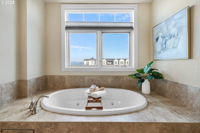 707 N Hayden Island Dr Unit 415, Portland, OR 97217 - bathroom featuring a whirlpool tub
