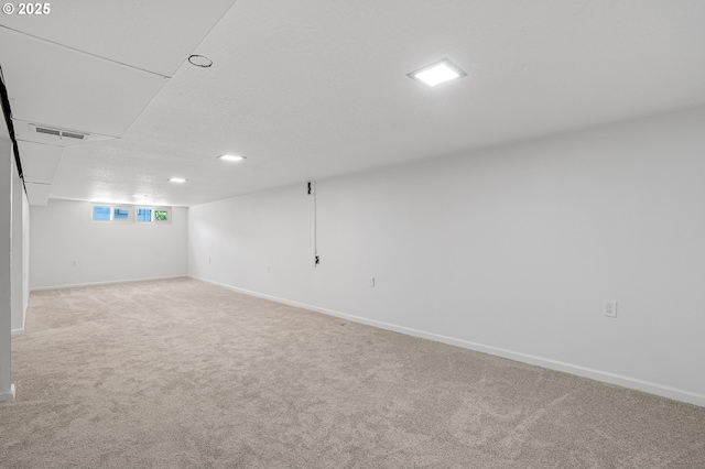116 SE 153rd Ave, Portland, OR 97233 - basement with light colored carpet and baseboards