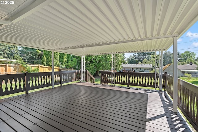 116 SE 153rd Ave, Portland, OR 97233 - wooden deck featuring a fenced backyard