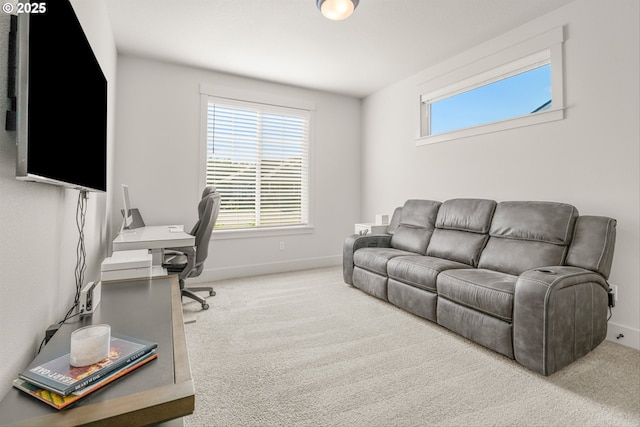 7705 NE 181st Ct, Vancouver, WA 98682 - home office with carpet flooring and baseboards