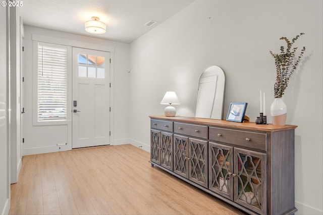 7705 NE 181st Ct, Vancouver, WA 98682 - entryway with light wood-style flooring and baseboards