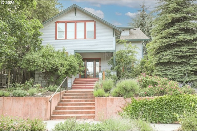 1706 Oak St, La Grande, OR 97850 - view of front of property with stairway