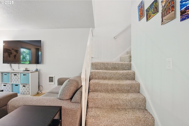 view of stairs
