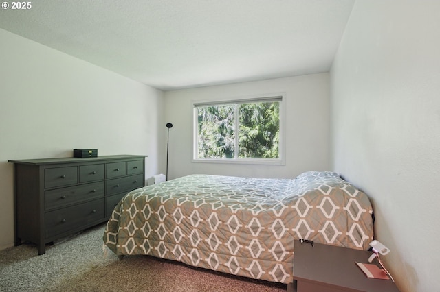 bedroom featuring carpet flooring