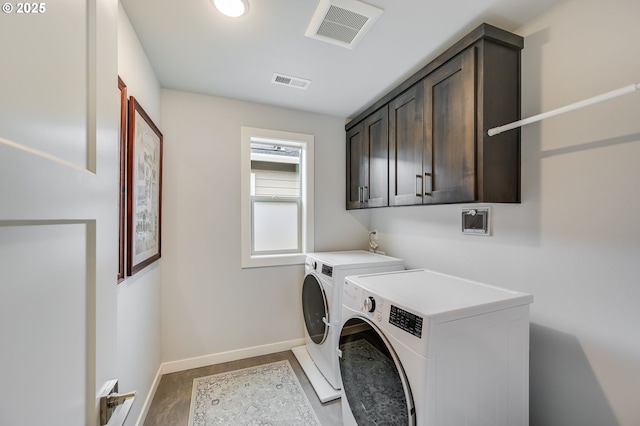 2511 S White Salmon Dr, Ridgefield, WA 98642 - laundry room with washer and dryer and cabinet space