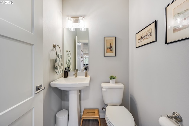 2511 S White Salmon Dr, Ridgefield, WA 98642 - half bathroom with toilet and a sink