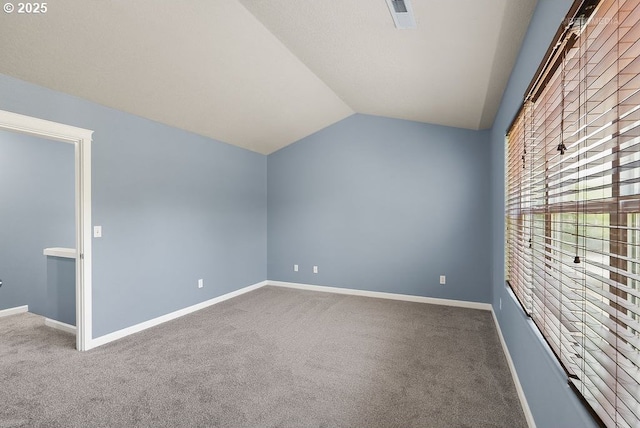 2820 23rd Pl, Forest Grove, OR 97116 - bonus room featuring carpet flooring, lofted ceiling, and baseboards