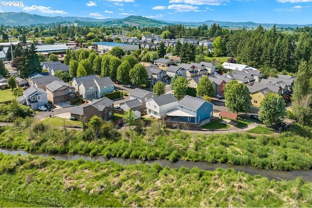2820 23rd Pl, Forest Grove, OR 97116 - aerial perspective of suburban area featuring mountains
