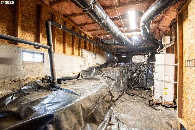 906 N Railroad Ave, Ridgefield, WA 98642 - basement featuring water heater