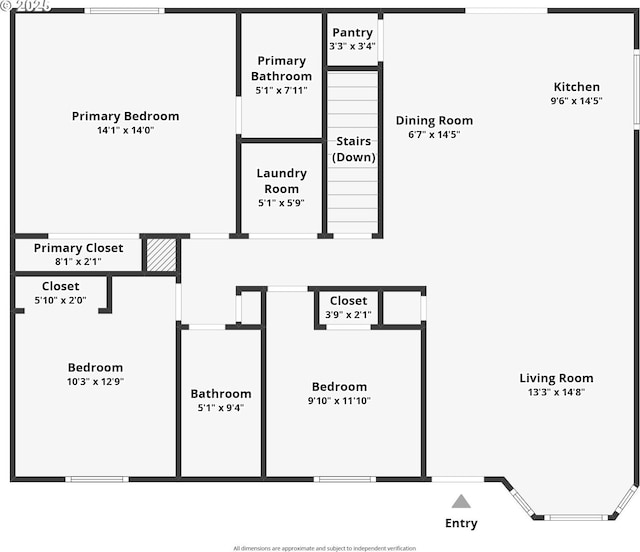 906 N Railroad Ave, Ridgefield, WA 98642 - view of room layout