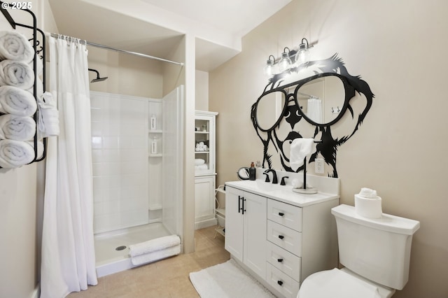 20265 SE Poco Ln, Amity, OR 97101 - full bathroom with a shower with shower curtain, toilet, and vanity