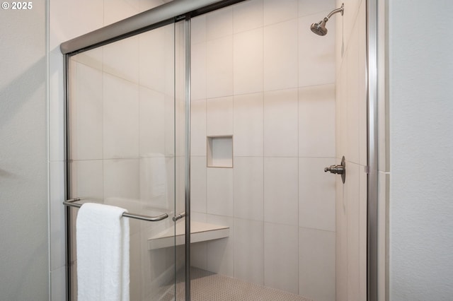 3466 N Holladay St, Cornelius, OR 97124 - bathroom featuring a stall shower