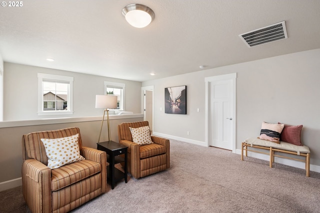 3466 N Holladay St, Cornelius, OR 97124 - living area featuring carpet floors and baseboards