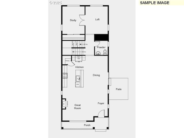 7773 NW Eleanor Ave, Portland, OR 97229 - view of property floor plan