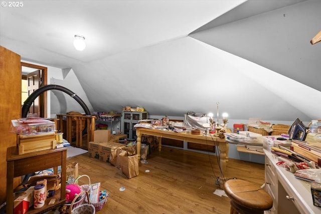 2128 Starveout Creek Rd, Azalea, OR 97410 - bonus room with lofted ceiling and wood finished floors