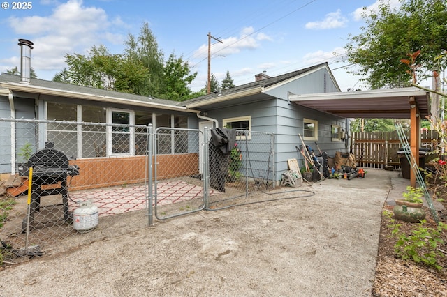 960 E Main St, Hillsboro, OR 97123 - back of property featuring a gate and a chimney