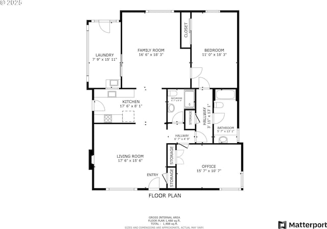 960 E Main St, Hillsboro, OR 97123 - view of floor plan / room layout