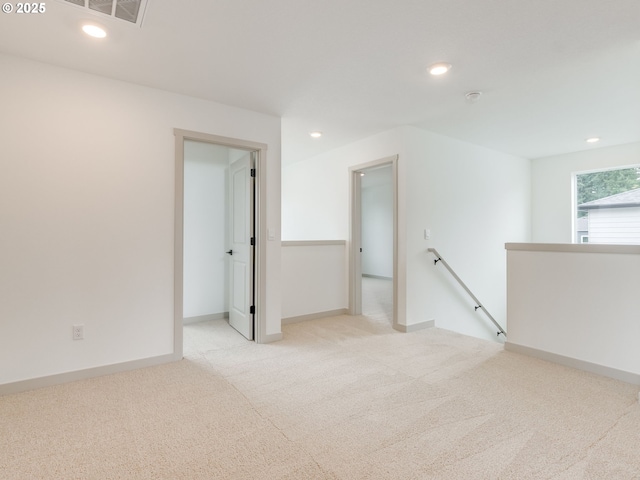360 NW 29th Way, Battle Ground, WA 98604 - spare room featuring carpet floors, recessed lighting, and baseboards