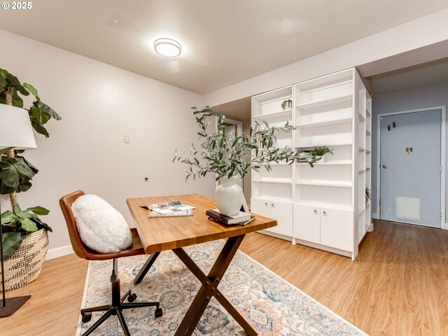 2001 E Evergreen Blvd, Vancouver, WA 98661 - office with light wood-style floors and baseboards