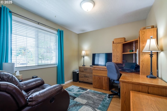 10100 NE 65th Cir, Vancouver, WA 98662 - home office featuring light wood-style flooring