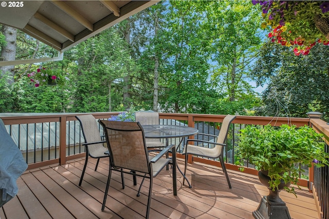 4249 SE 18th Ct, Gresham, OR 97080 - wooden deck featuring outdoor dining area