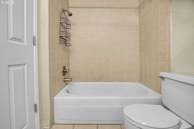 4249 SE 18th Ct, Gresham, OR 97080 - bathroom with washtub / shower combination and tile patterned floors