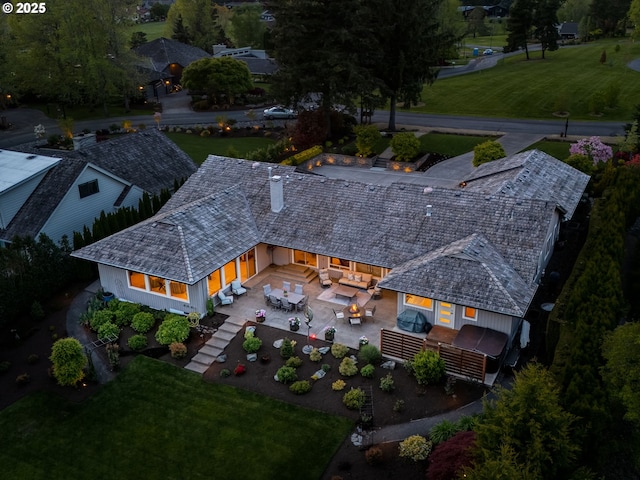 aerial view