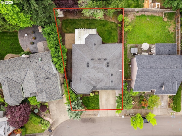 11769 SW 129th Pl, Tigard, OR 97223 - aerial overview of property's location featuring property boundaries highlighted
