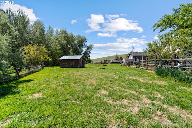 880 Heppner Spray Hwy, Heppner, OR 97836 - view of yard with a rural view