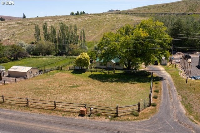 880 Heppner Spray Hwy, Heppner, OR 97836 - aerial view of sparsely populated area
