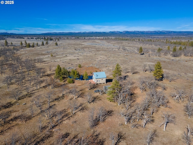 76 Big Springs Rd, Goldendale, WA 98620 - aerial view with a rural view and a mountain view