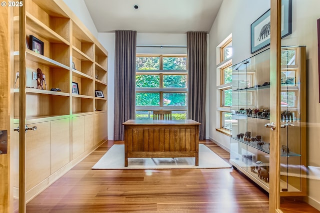 17907 SW Cicero Ct, Beaverton, OR 97007 - home office with wood finished floors