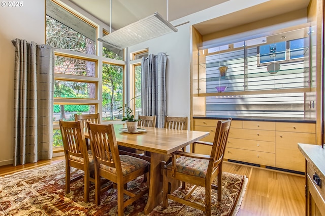 17907 SW Cicero Ct, Beaverton, OR 97007 - dining room featuring wood finished floors and plenty of natural light