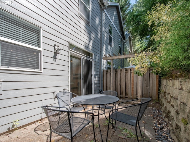 15320 SW Jasper Ln, Beaverton, OR 97007 - view of patio / terrace featuring outdoor dining space
