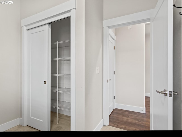 view of closet