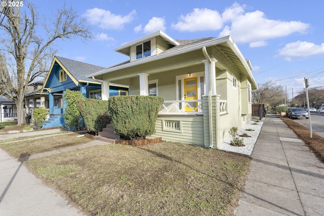 bungalow with a porch