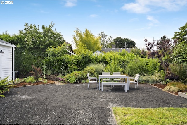 3737 NE 74th Ave, Portland, OR 97213 - view of yard with outdoor dining area and a patio