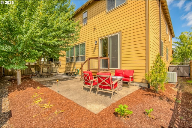 10380 SW Madrid Loop, Wilsonville, OR 97070 - view of patio / terrace with outdoor lounge area