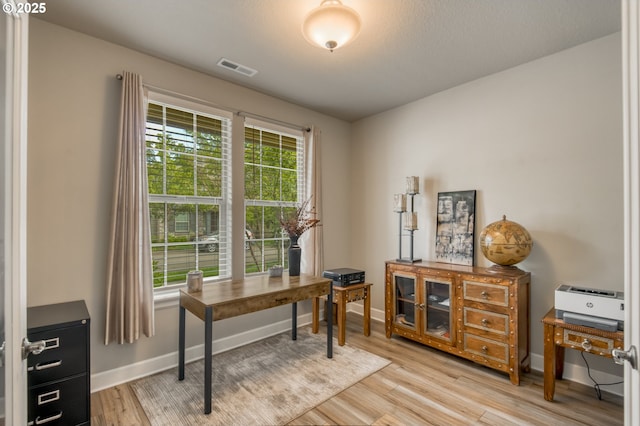 10380 SW Madrid Loop, Wilsonville, OR 97070 - home office featuring light wood-type flooring and baseboards