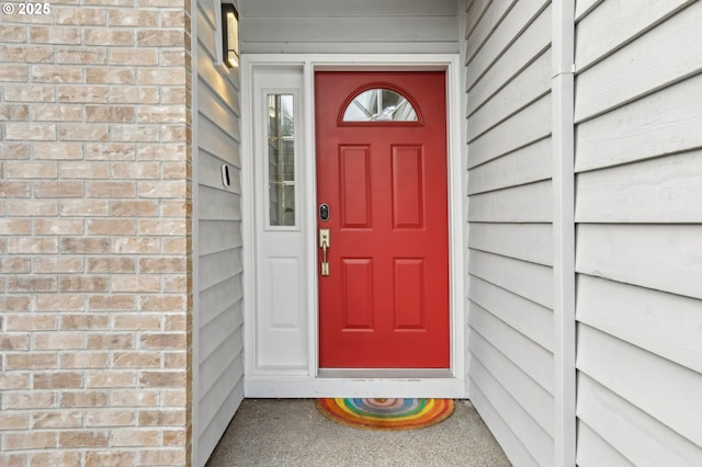 view of property entrance