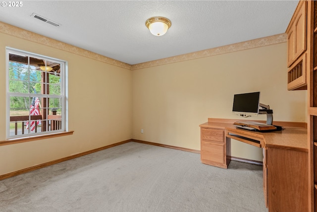 4311 NW 419th St, Woodland, WA 98674 - unfurnished office with light carpet and a textured ceiling