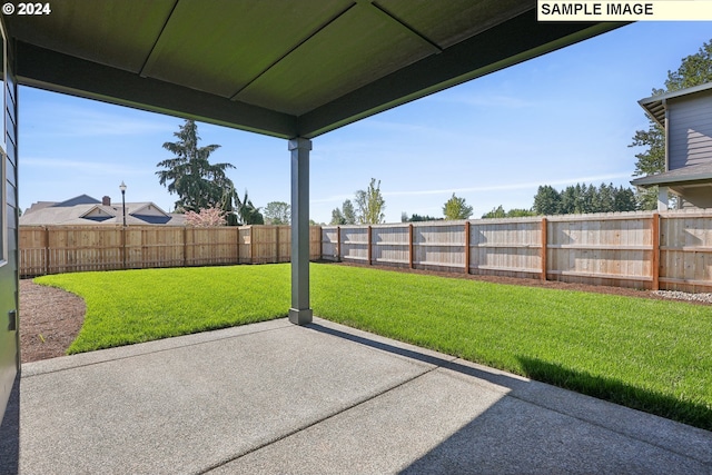 228 E 24th Ave, La Center, WA 98629 - view of yard with a patio
