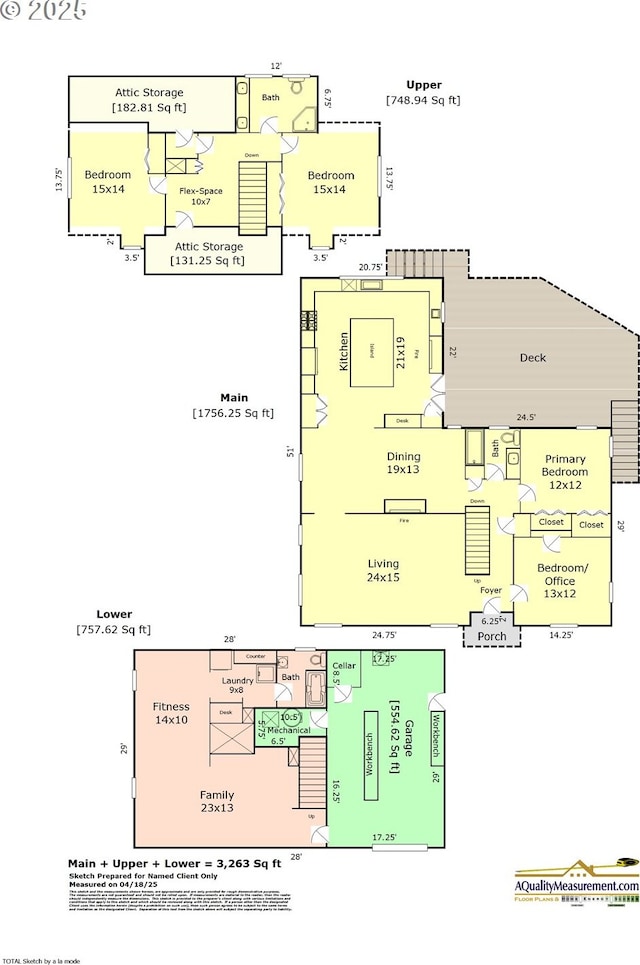 2645 SW Upper Drive Pl, Portland, OR 97201 - property floor plan